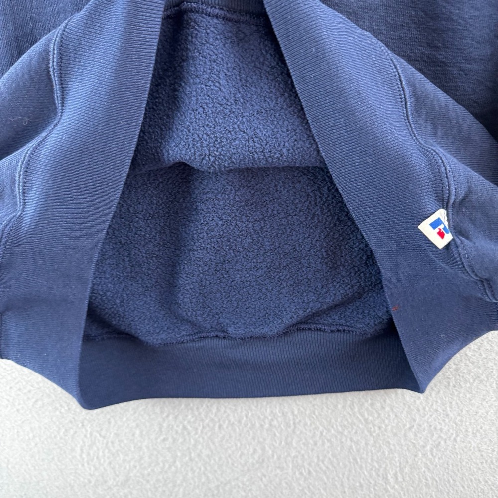 Vintage Russell Athletic Sweatshirt Mens XL Color Block Crewneck 90s USA Made - Picture 11 of 16